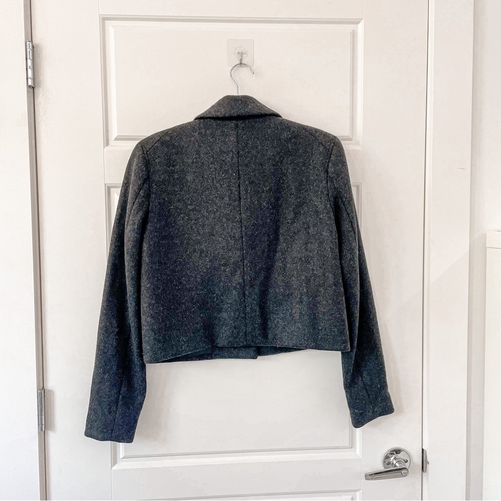 The Arrivals Ashlar Wool Boxy Blazer Jacket - Picture 3 of 7